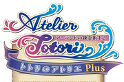 Revised logo for the Japanese release of Atelier Totori Plus