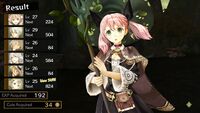 Escha's Enchanted Witch costume (Up close victory screen)