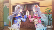 Lulua meets another version of herself from a parallel world
