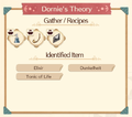 Dornie's Theory Recipe