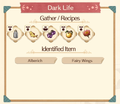 Dark Life Recipe