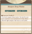 Weapon Shop Master A1 Remake Info