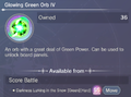 Glowing Green Orb IV Infobook.png