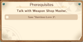 Weapon Shop Master Bamboo Lore 4