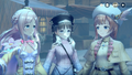 Rorona, Totori and Meruru Snowy Road.png