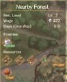 Nearby Forest Info