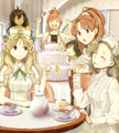 "Girl's Gathering" event in Atelier Ayesha.